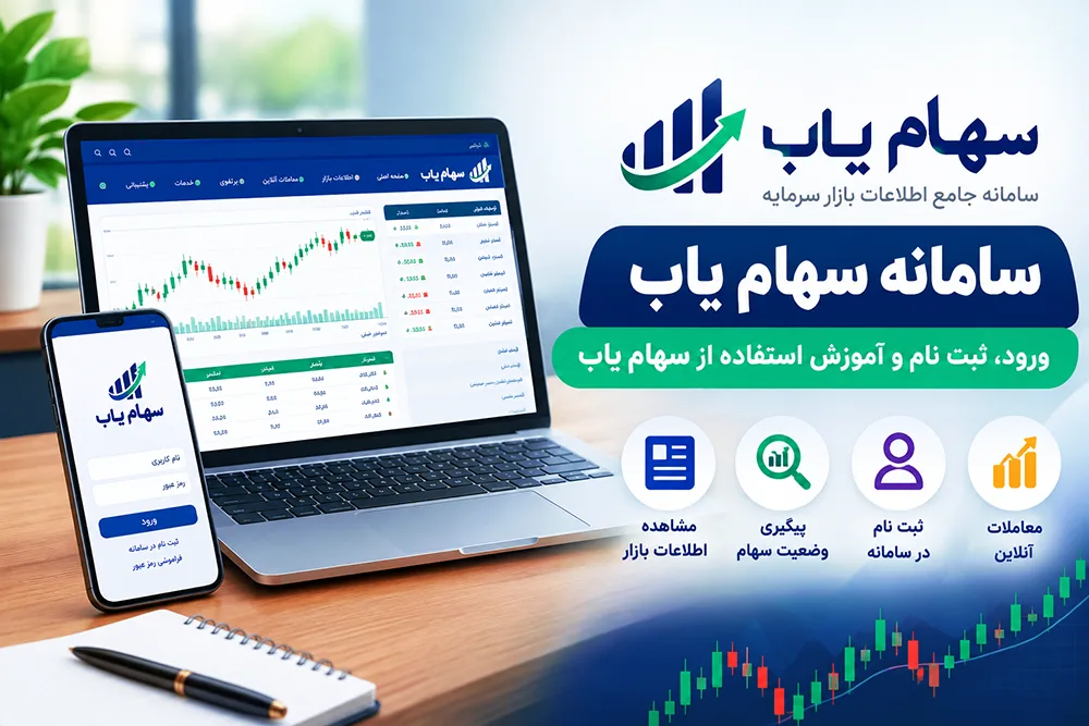 بنر سامانه سهام یاب